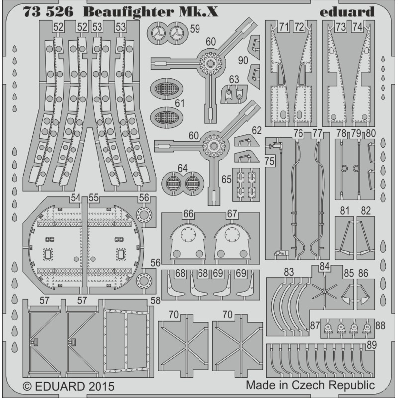 1/72 Beaufighter Mk.X S.A. (for Airfix)