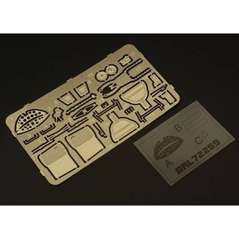 1/72 Etching Parts For Fiat G.50Bis (for Fly)
