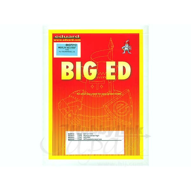 1/72 Merlin HC3 RAF Big Ed Set (for Italeri/Revell)