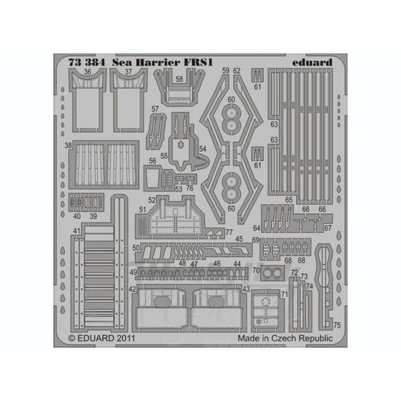 1/72 Sea Harrier FRS.1 Self-Adhesive (for Airfix)