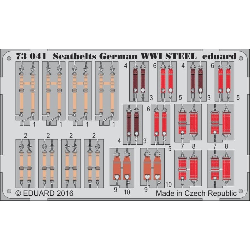 1/72 Seatbelts German WWI Steel