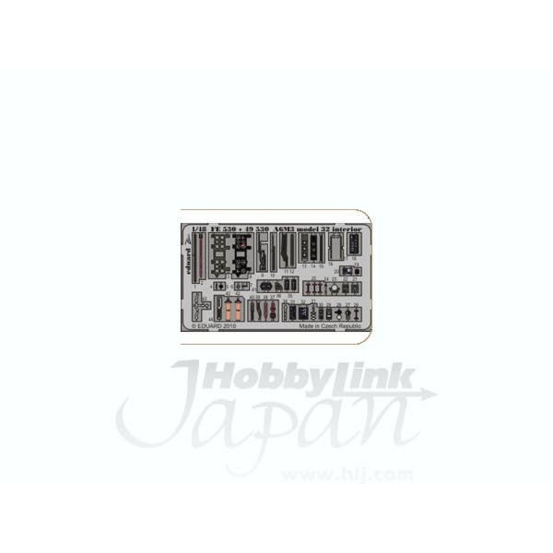 1/48 A6M3 Zero Model 32 Instrument Panel / Seat Belt