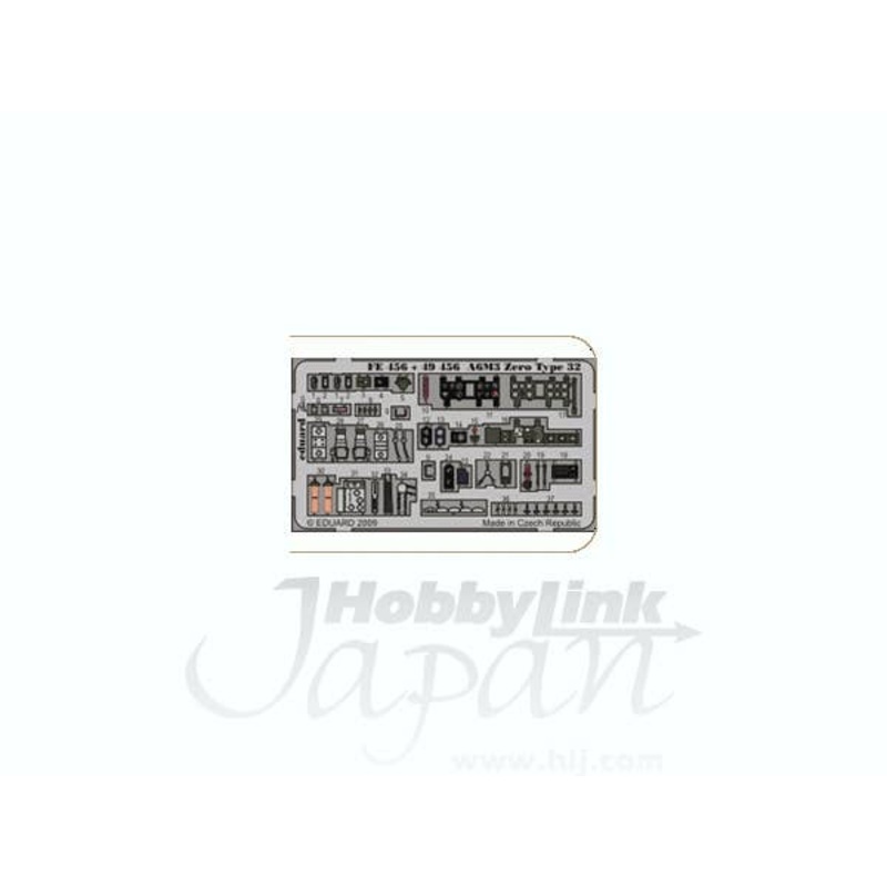 1/48 A6M3 Zero Type 32 Interior Zoom Color PE S.A. (for Hasegawa)
