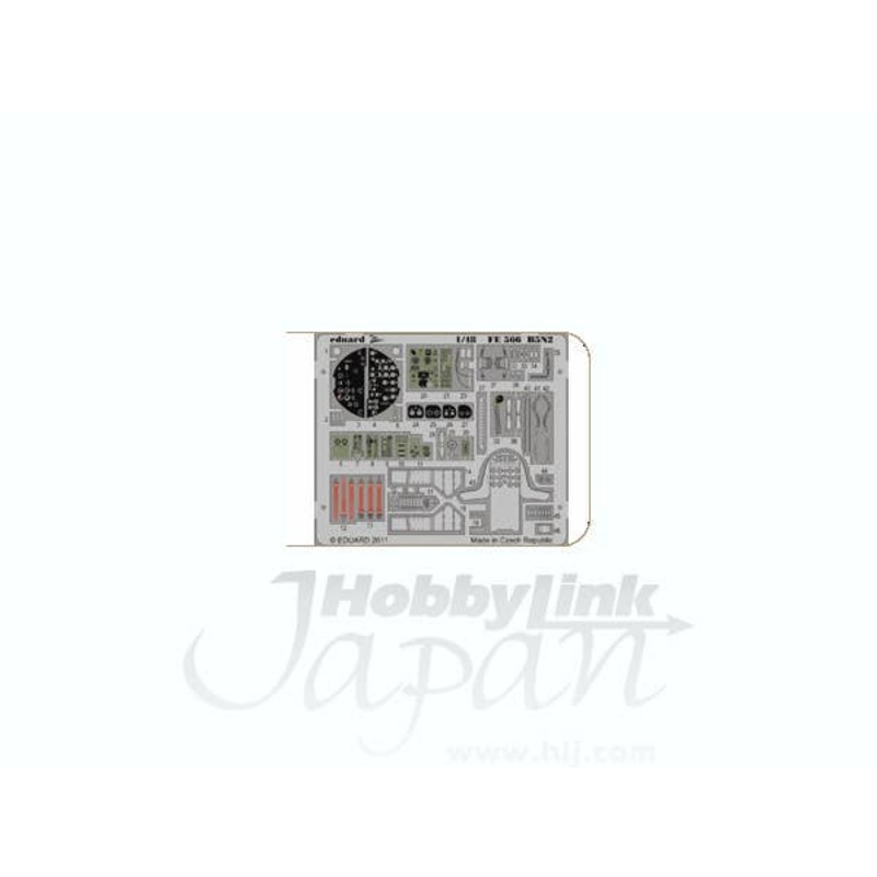 1/48 B5N3 Instrument Panel/Seatbelts Self-Adhesive (for Hasegawa)