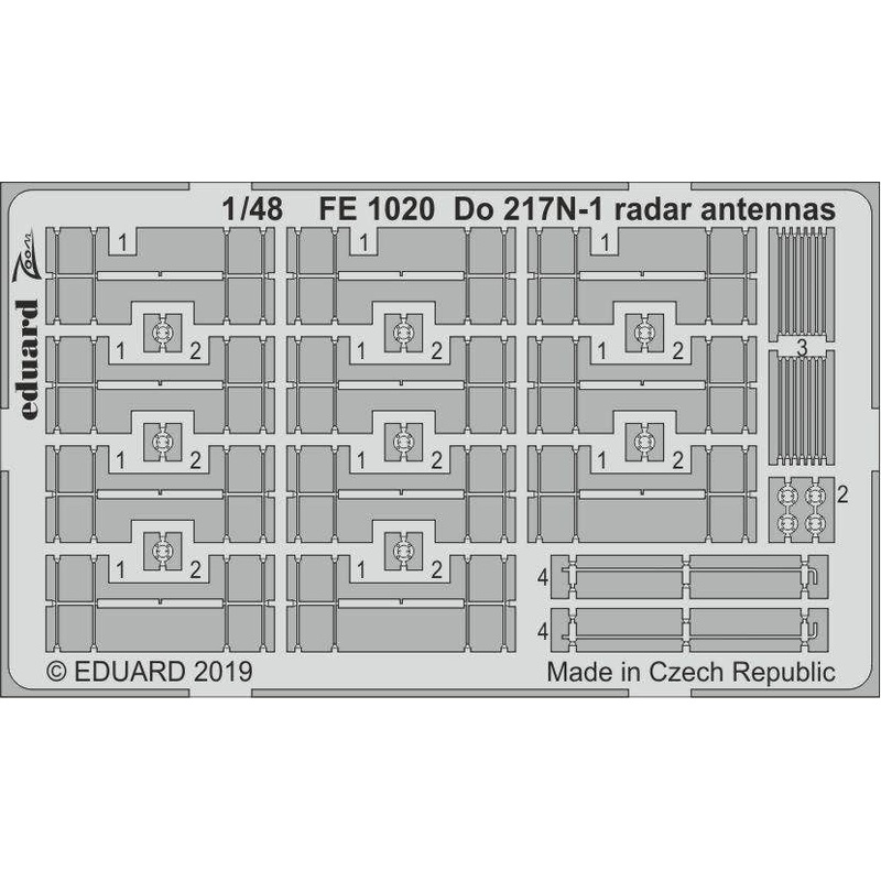 1/48 Do 217N-1 Radar Antennas (for ICM)