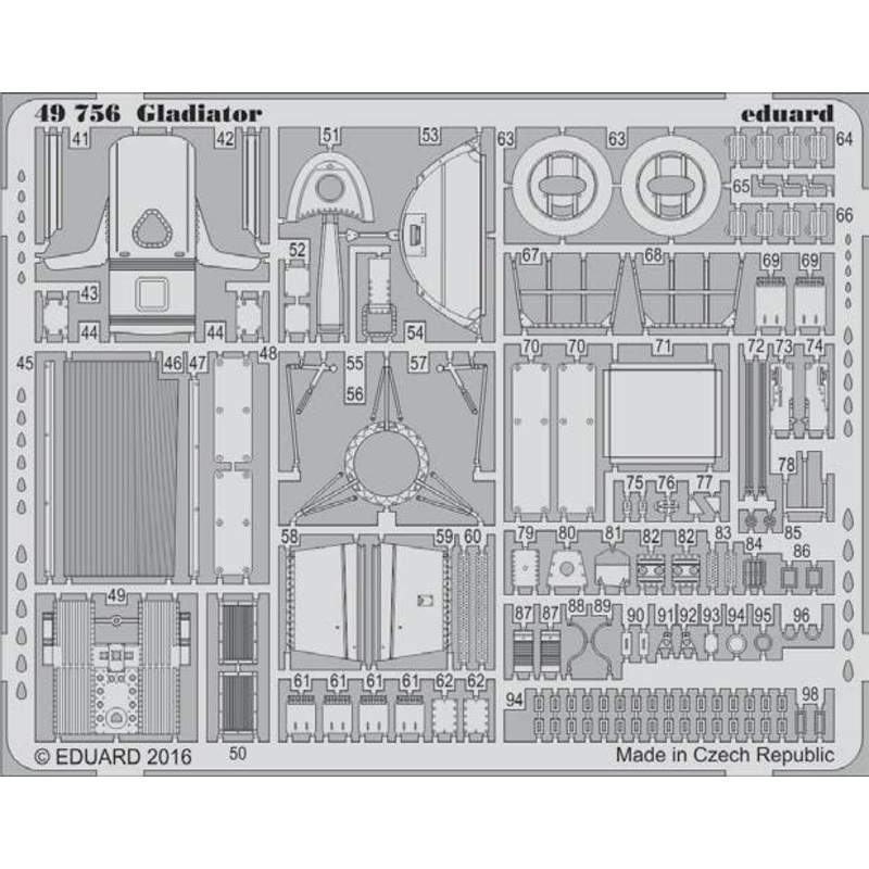 1/48 Gladiator Mk.I Merit 64803