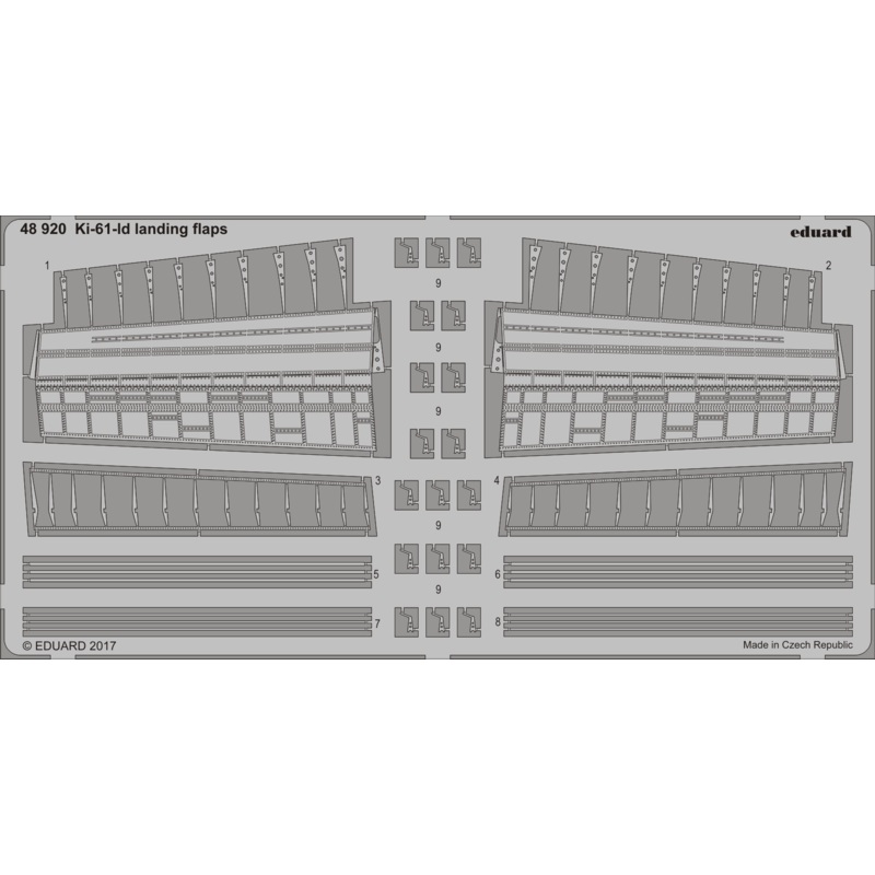 1/48 Ki-61-Id Landing Flaps (Tamiya)