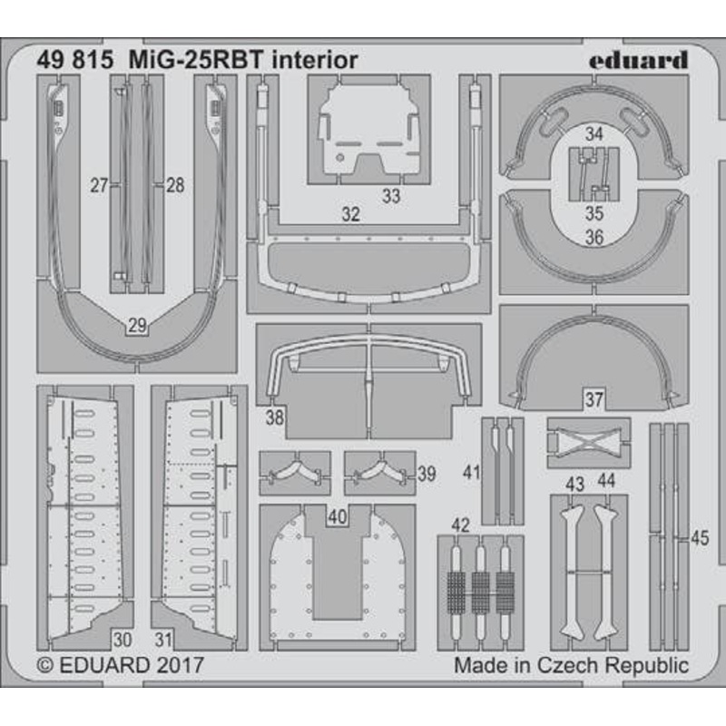 1/48 MiG-25RBT Interior (for ICM)