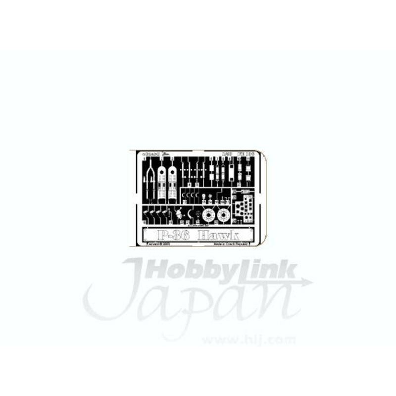 1/48 P-36 Hawk Interior Zoom Color PE (for Academy/Hobbycraft)