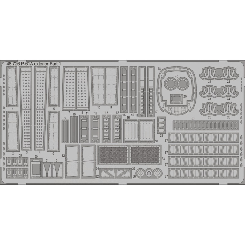 1/48 P-61A Exterior (Great Wall Hobby)