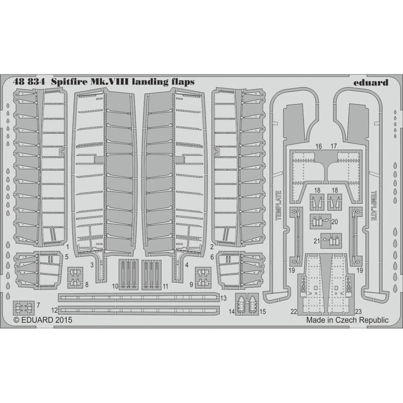 1/48 Spitfire Mk.VIII Landing Flaps