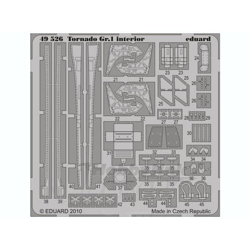 1/48 Tornado Gr.1 Interior Self-Adhesive (for Hobby Boss)