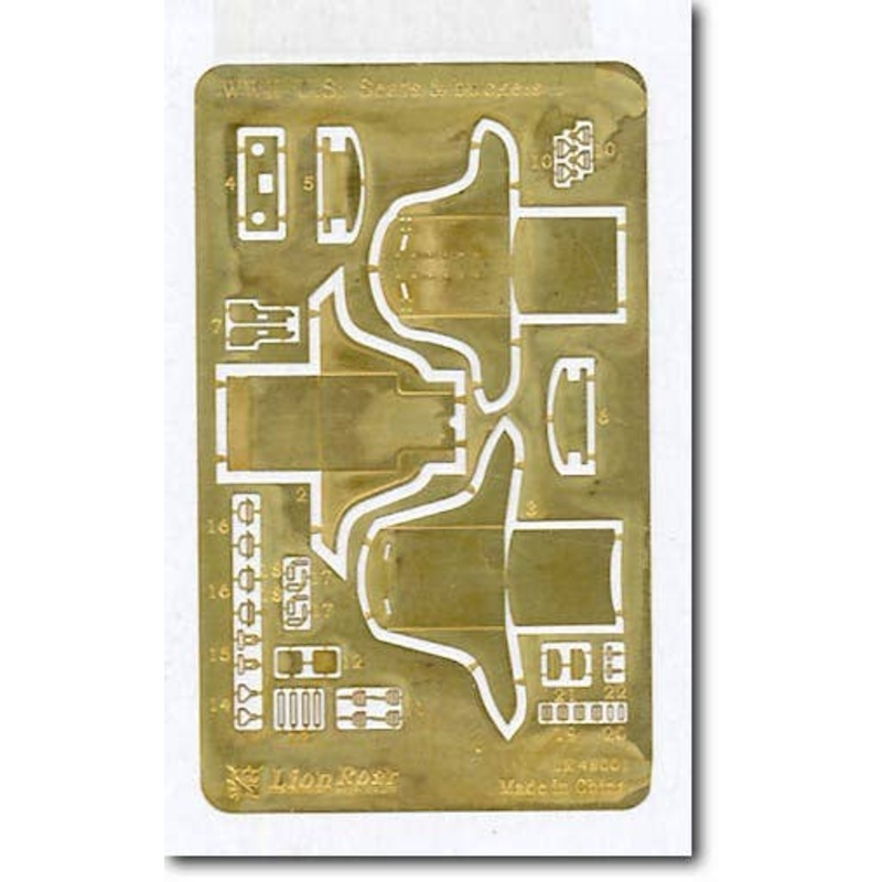 1/48 WWII U.S. Seats & Buckles Part I