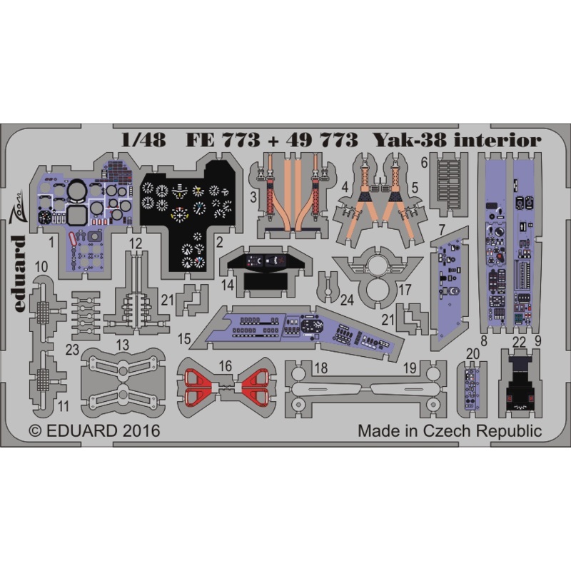 1/48 Yak-38 Interior (Hobby Boss)