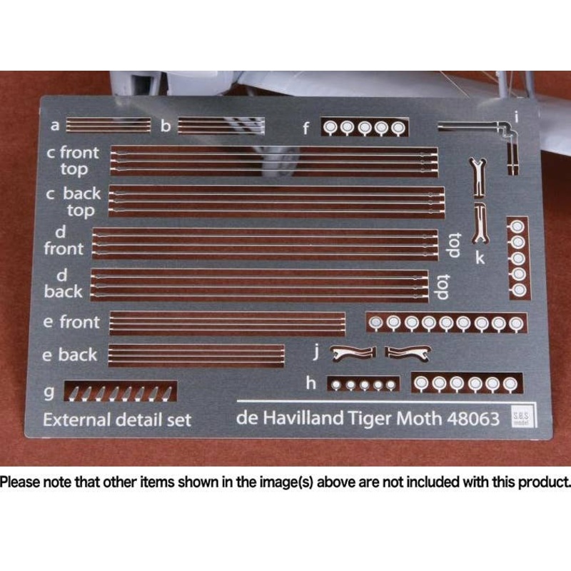 1/48 De Havilland DH-82 Tiger Moth Rigging Wire Set (for Airfix)