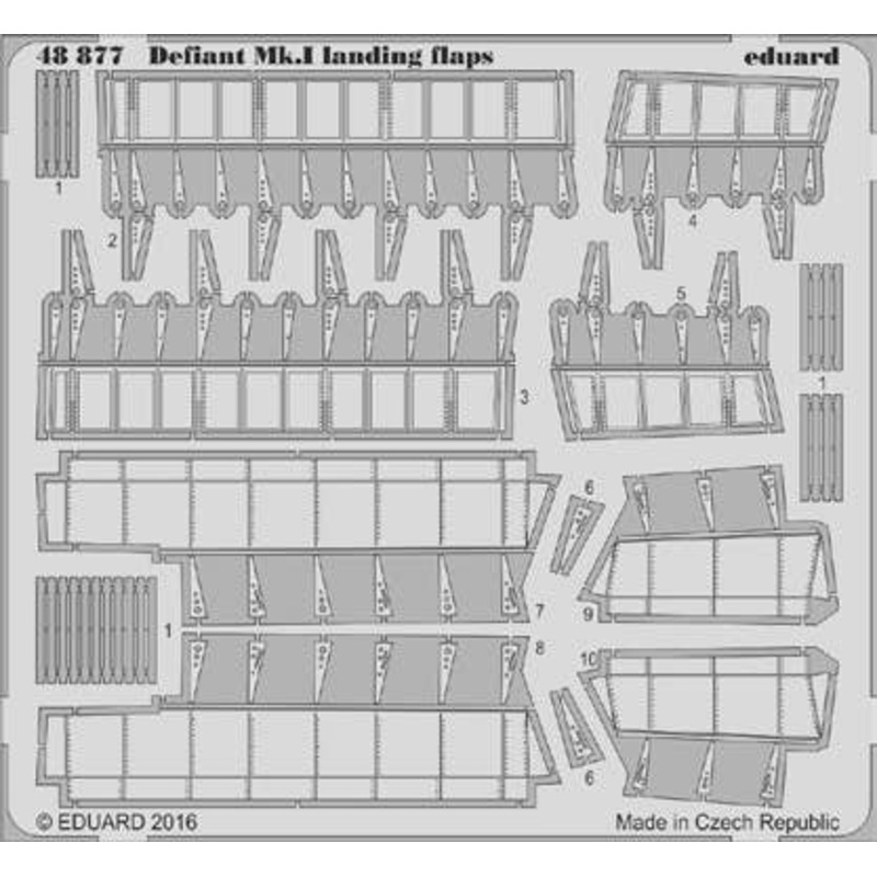 1/48 Defiant Mk.I Landing Flaps (Airfix)