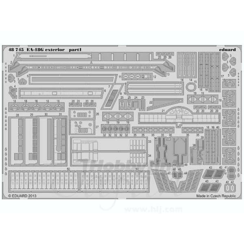 1/48 EA-18G Exterior (Italeri)