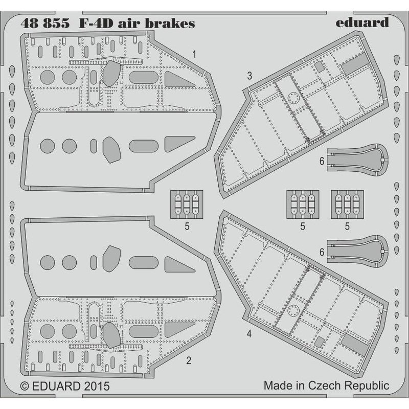 1/48 F-4D Air Brakes (for Academy)