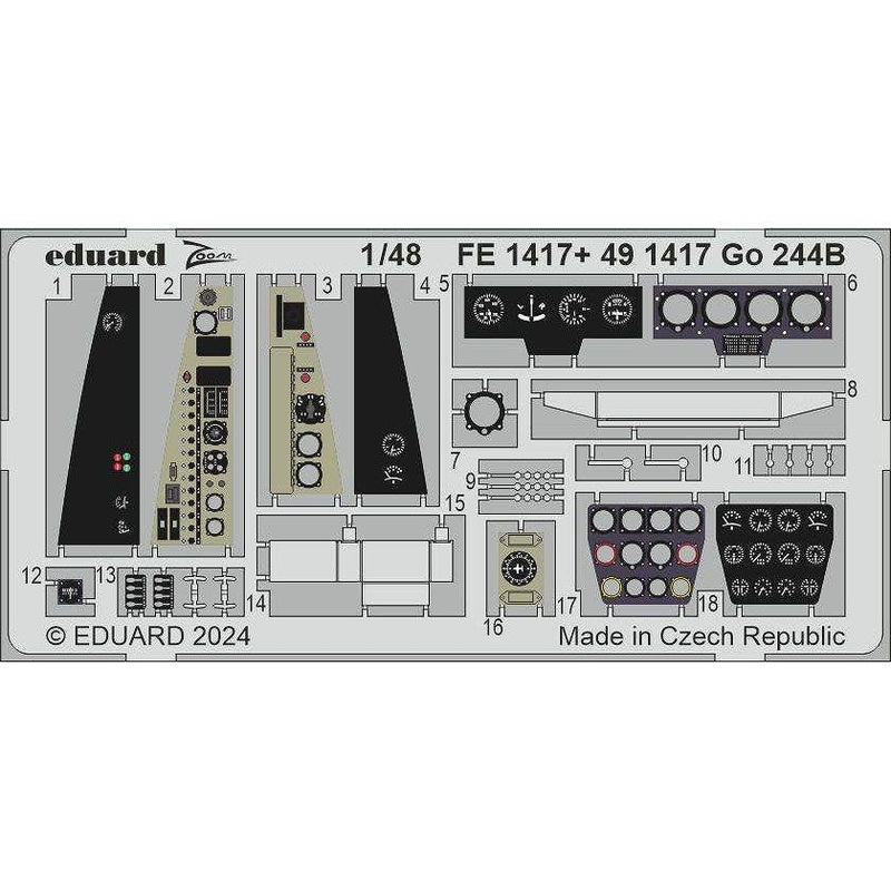 1/48 Go244B Photo etched (for ICM)