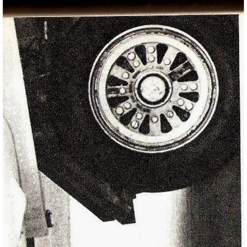 1/48 J35 Draken Photoetched Early Main Wheel Hub For A, B & Prototype Models