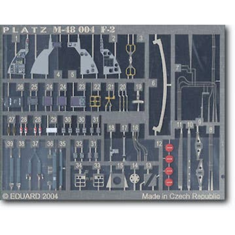 1/48 JASDF F-2 Photo-Etched Parts