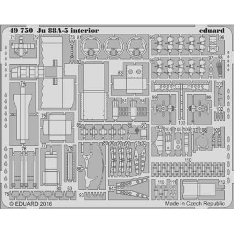 1/48 Ju 88A-5 Interior (ICM)