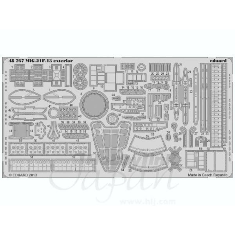 1/48 MIG-21F-13 Exterior (Trumpeter)