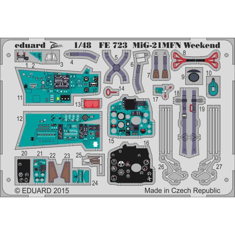 1/48 MiG-21MFN Weekend (for Weekend)