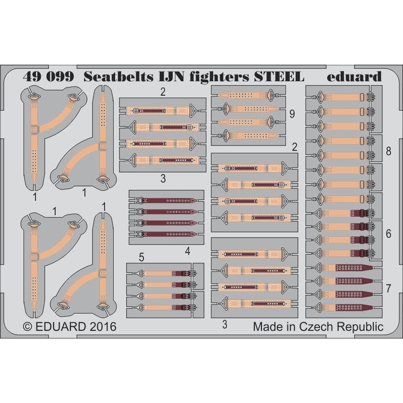 1/48 Seatbelts IJN Fighters Steel