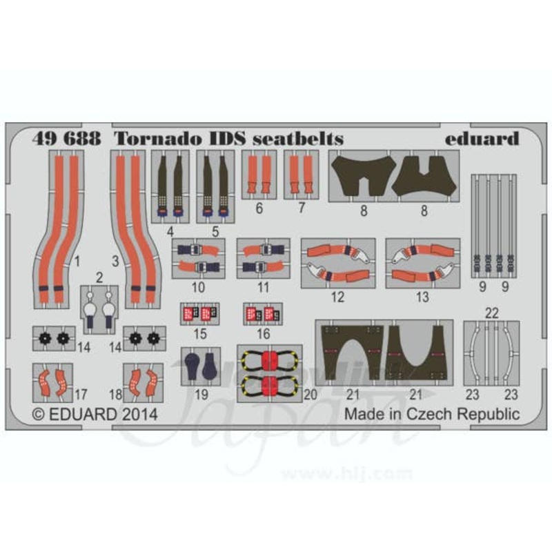 1/48 Tornado IDS Seat Belt Set (for Revell)