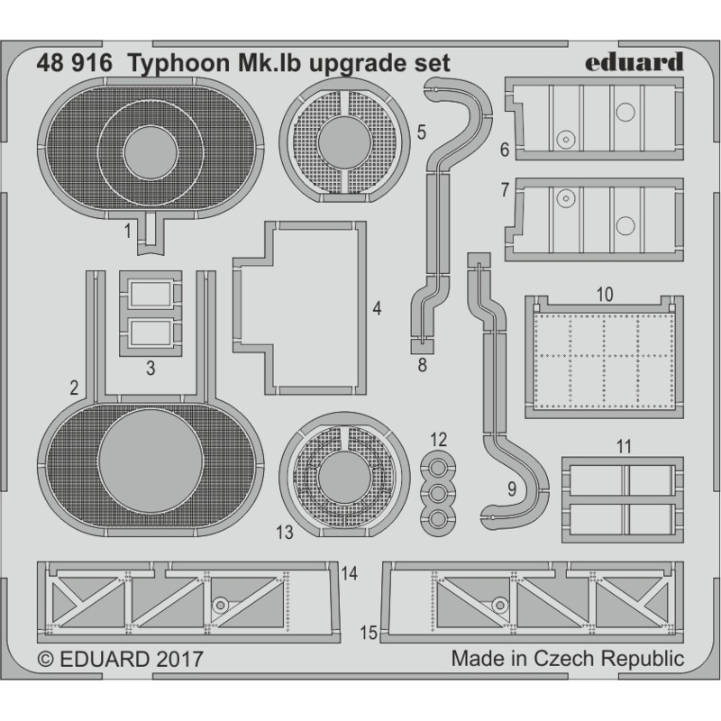 1/48 Typhoon Mk.Ib Upgrade Set (for EDUARD)
