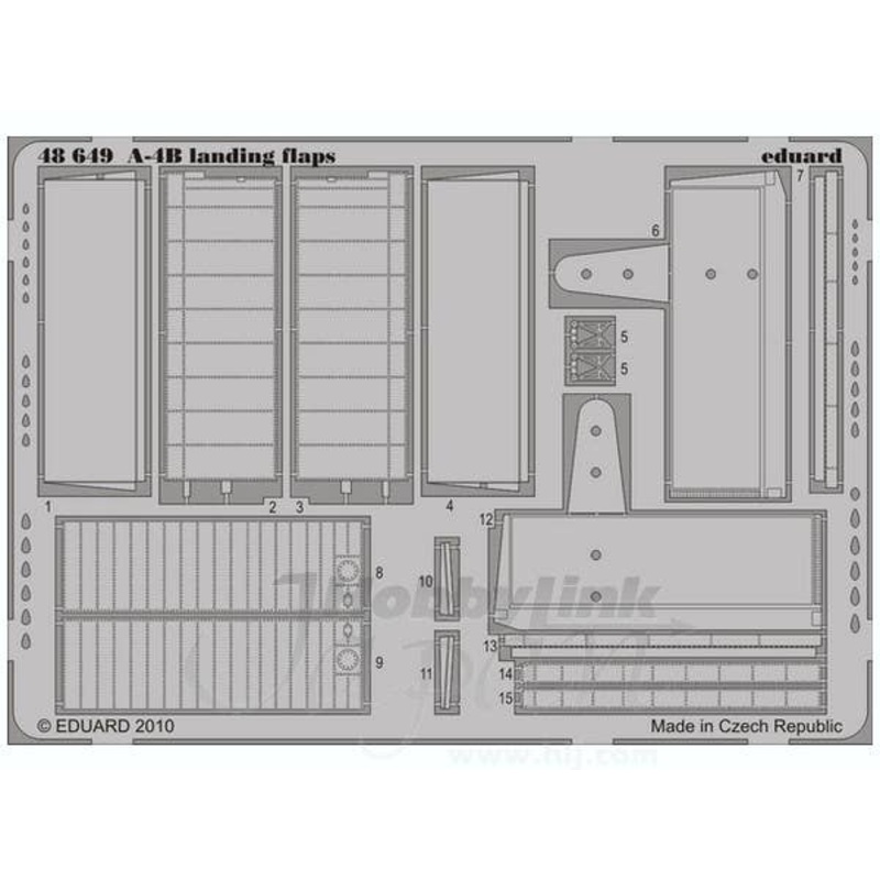 1/48 A-4B Sky Hawk Landing Flaps (for Hasegawa)