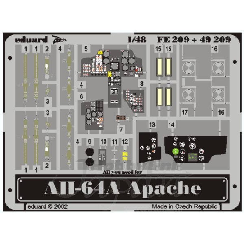 1/48 AH-64A Apache (for Hasegawa)