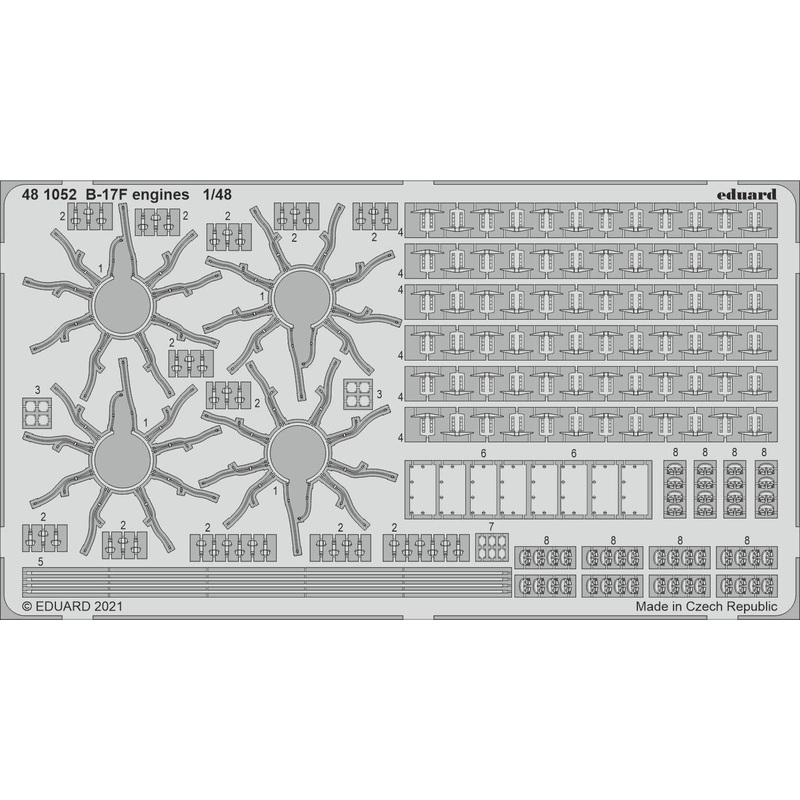 1/48 B-17F engines (for HKM)