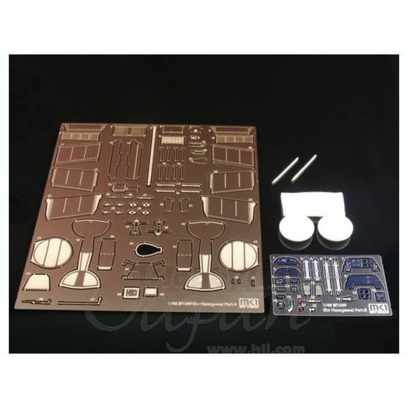 1/48 Bf-109F Detail Parts (Hasegawa)