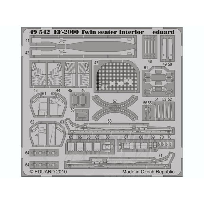 1/48 EF-2000 Typhoon Double Seater Interior S.A. (for Revell)