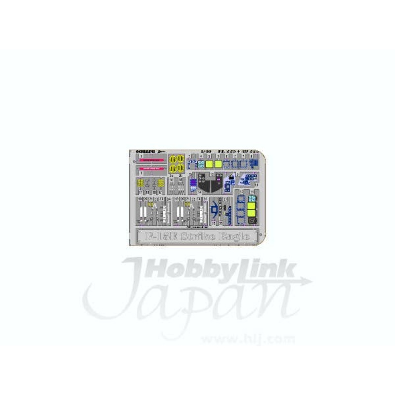 1/48 F-15E Strike Eagle Interior Zoom Color PE (for Revell/Monogram)