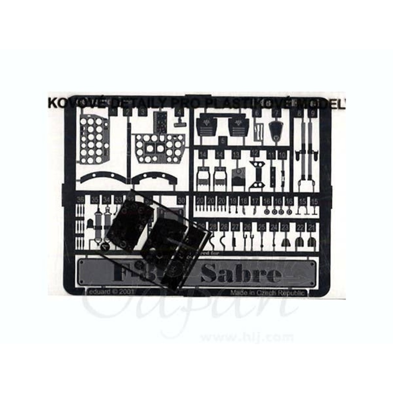 1/48 F-86F Sabre Photo-Etched Zoom Parts (for Hasegawa)