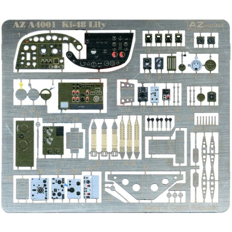 1/48 Ki-48 Lily "Interior Set" (AZ Model)