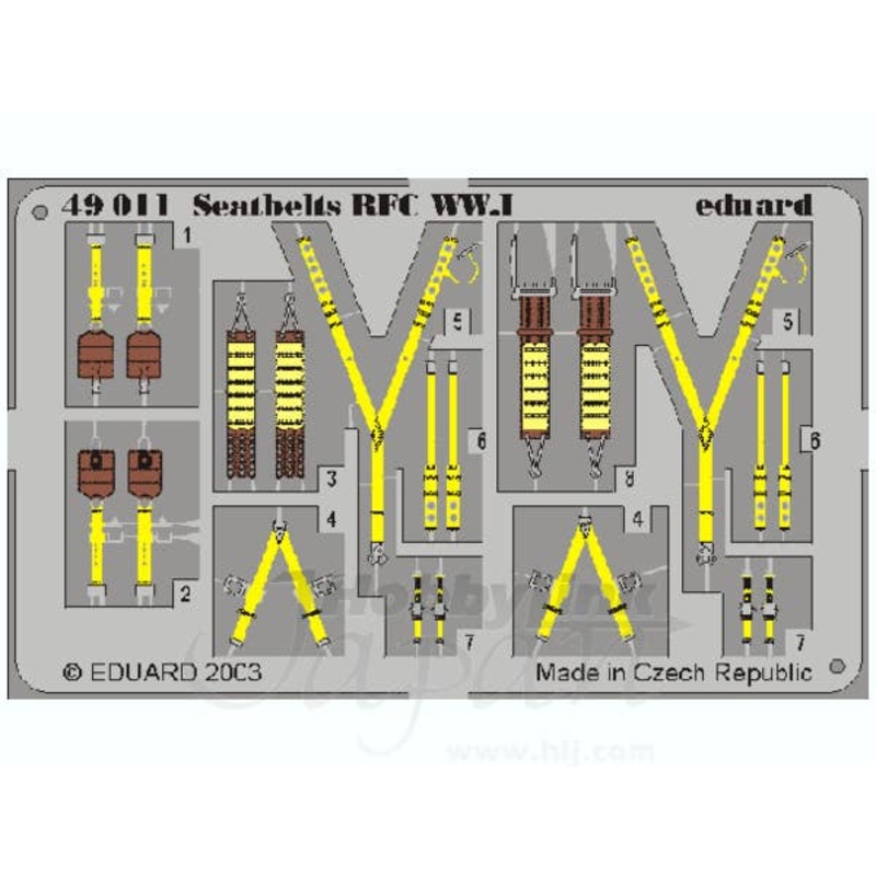 1/48 Seatbelts RFC WWI