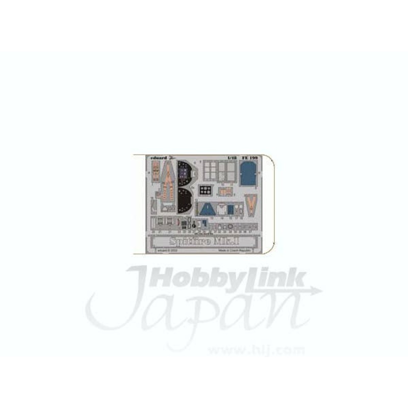 1/48 Spitfire Mk.I Interior Zoom Color PE (for Tamiya)
