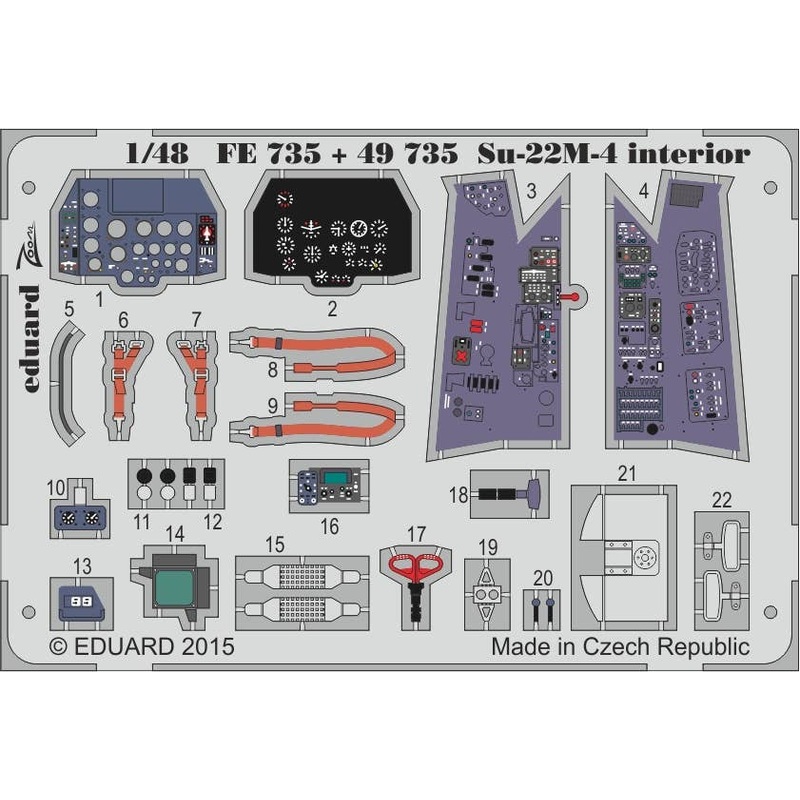 1/48 Su-22M-4 Parts Set (for Smer)