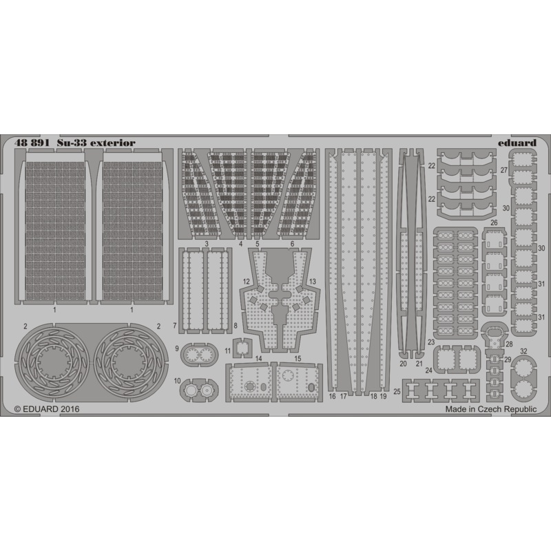 1/48 Su-33 Exterior (Kinetic)