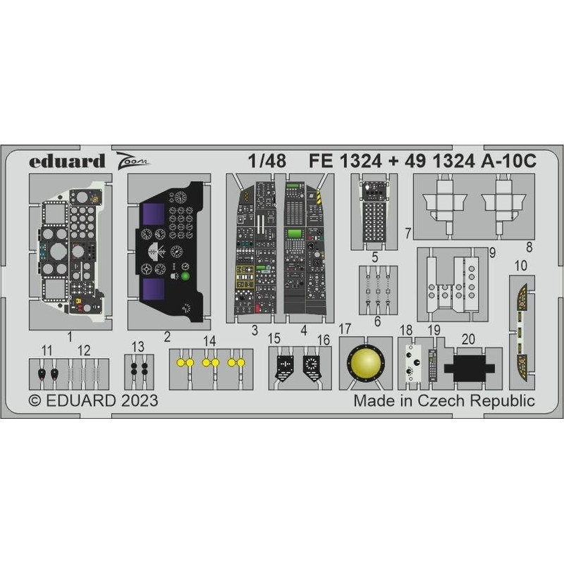 1/48 A-10C Photo-Etched Parts