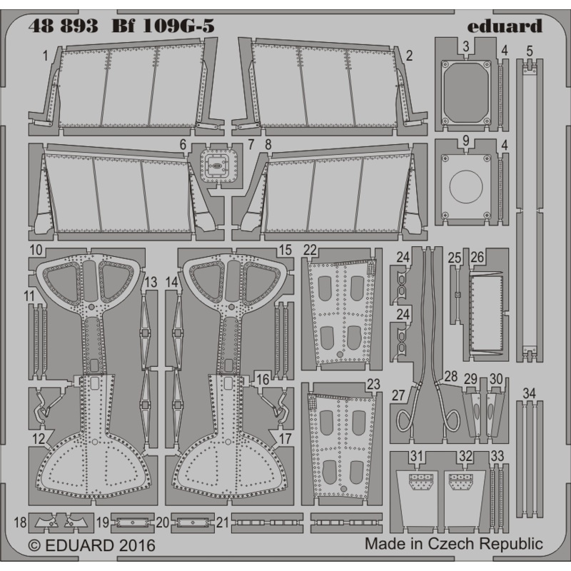 1/48 Bf 109G-5 (Eduard)