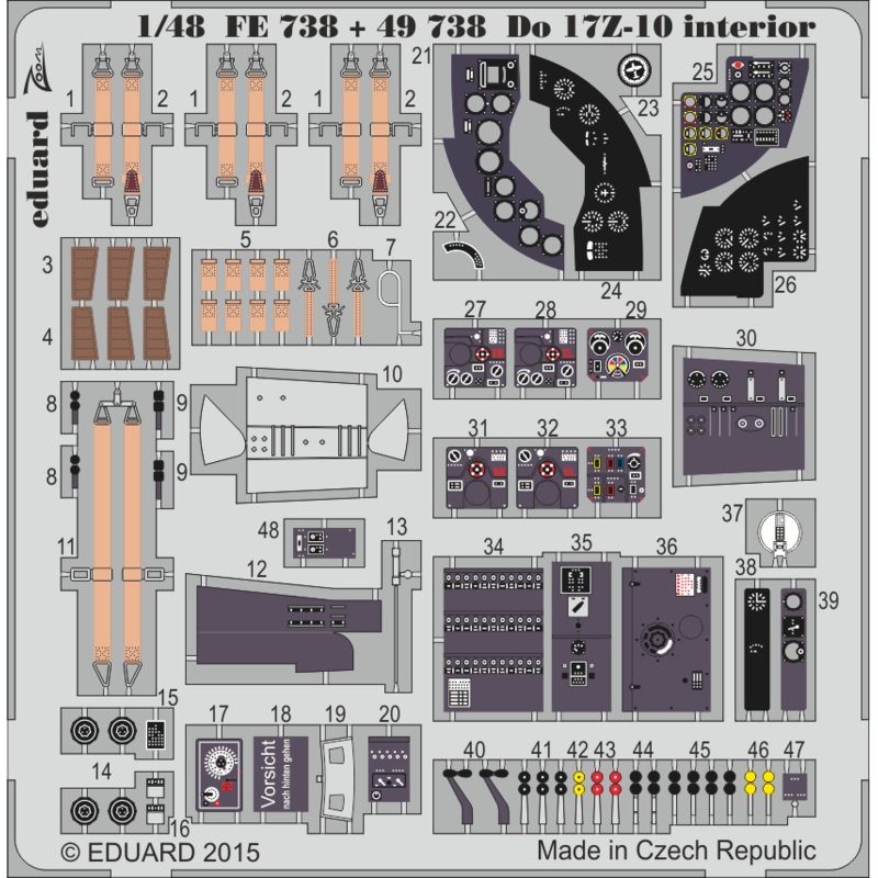 1/48 Do 17Z-10 Interior (ICM)