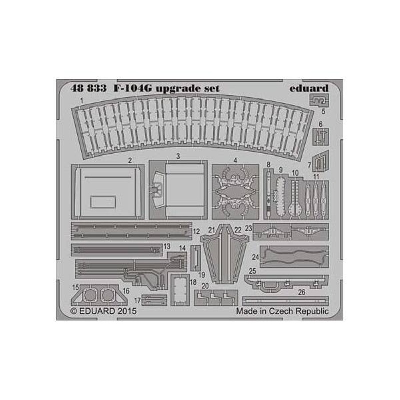 1/48 F-104G Upgrade Set (for Hasegawa)