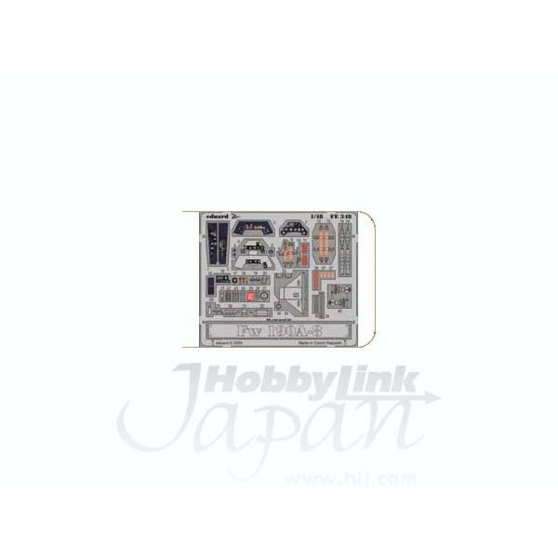 1/48 Fw190A-8 Interior Zoom Color PE (for Tamiya) 61095