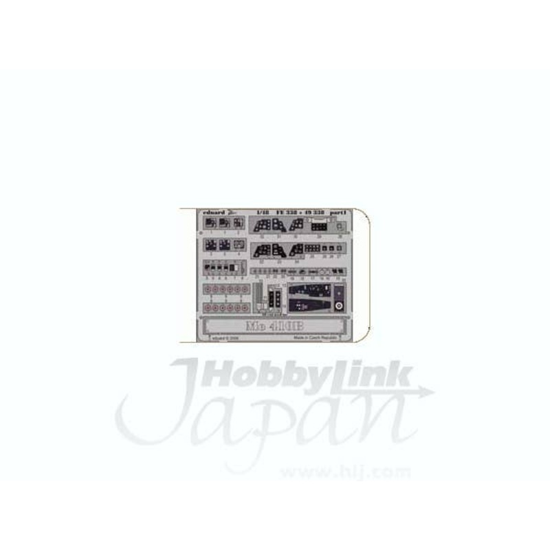 1/48 Me410B Interior Zoom Color PE (for Revell)