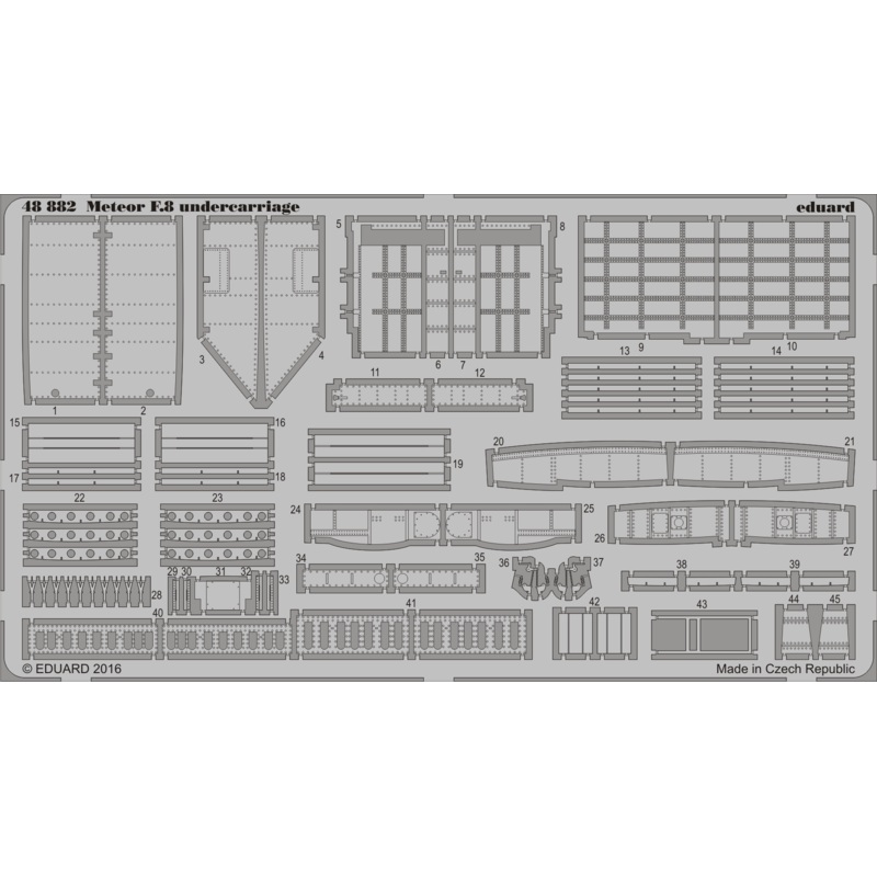1/48 Meteor F.8 Undercarriage (for Airfix)